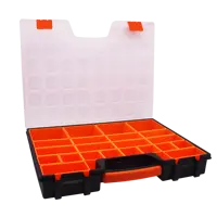 PP Material Transparent Kunststoff Toolbox Lagerung Werkzeug Boxen für Schrauben
