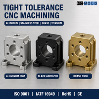 Fabrication sur mesure de pièces métalliques et plastiques par usinage CNC à tolérance stricte, fraisage et tournage 3, 4 et 5 axes