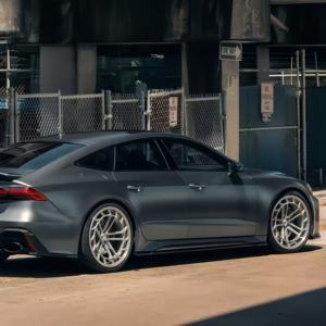 Rines Deportivos Hunt para Automóvil, Personalizados, de Aleación de Aluminio Plateado Cepillado, 5x114.3 5x120, Cóncavos Profundos, Forjados, para <span class=keywords><strong>Tesla</strong></span>, BMW, AUDI - Product Image 3