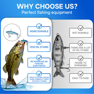 ZJ-05 Ouvrez la boîte et lancez la <span class=keywords><strong>leurre</strong></span> souple avec hameçon, <span class=keywords><strong>leurre</strong></span> simulé en forme de petit poisson, pas besoin de le nouer, livré avec trois hameçons triples. - Product Image 2