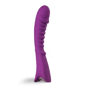 Dildo del vibratore del clitoride del silicone diretto del giappone per il vibratore impermeabile del dildo del silicone di potere di stimolazione emozionante per le donne