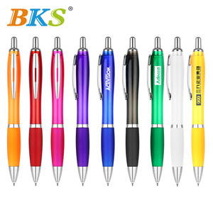 BKS en çok satan hediye ucuz plastik promosyon tükenmez kalem toptan tükenmez kalemler ile özel logo baskı - Product Image 2