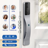 Cerradura Inteligente para Puerta con Reconocimiento Facial 3D para Hotel/Apartamento, WiFi, App, Huella Dactilar, Tarjeta RFID, Código, Sin Llave, Seguridad