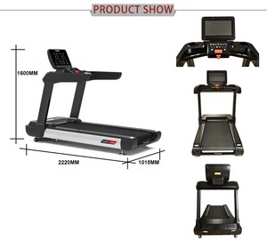 Lijiujia Nueva Caminadora Profesional Comercial AC 2200W con 25 Niveles de Inclinación Automática - Product Image 4