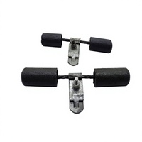 Amortisseur anti-vibration Stockbridge en alliage d'aluminium et acier pour câbles OPGW/ADSS, fixation par pince