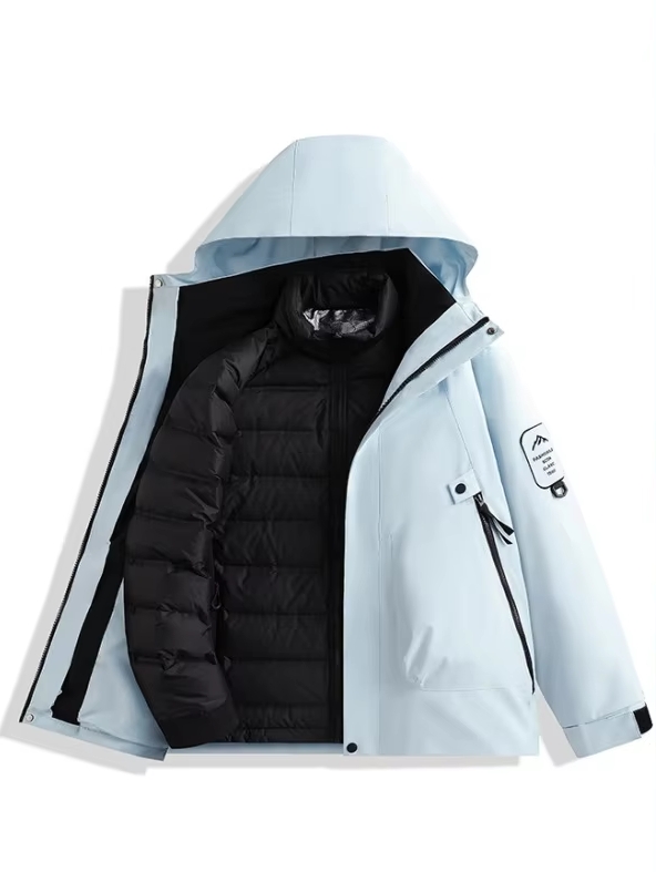 Unisex-baby blue-3-in-1 down liner