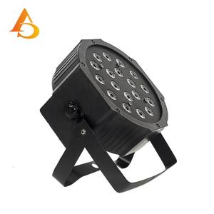 Luz Par LED RGB de 3 Vatios y 18 Piezas con Zoom, Luz Plana 3 en 1 para Escenario - Product Image 3