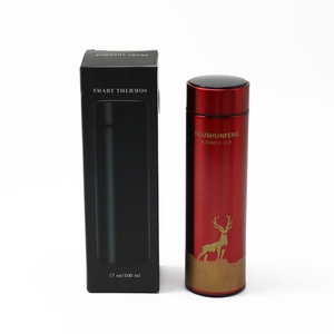 Biodegradable Custom Patterns Soy Ink Printing Vacuum <b>Bottle</b> Packaging Boxes Square Paper <b>Box</b> Self Erecting Boxes - Product Image 2