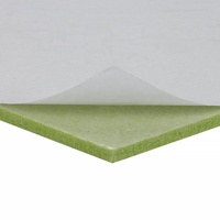 Vente chaude 9mm 10mm 12mm RPET Panneau de feutre acoustique pour Textiles de maison Feutre pour animaux de compagnie non tissé vert coloré