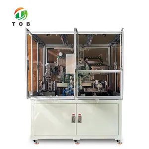 TOB Automatic Battery Electrode Stacking Machine For Lithium Battery Pouch Cell Assembling