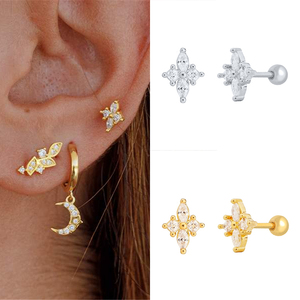 ROXI Joyería de Moda con Diseño Floral, Pendientes de Plata de Ley S925 - Product Image 5