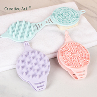 Gommage corporel en silicone en gros, exfoliant, brosse de bain de haute qualité pour peaux sensibles, gommage de douche écologique
