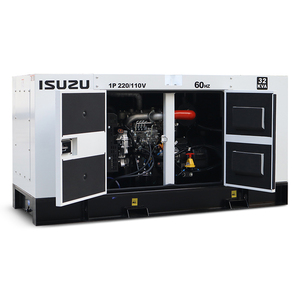 เครื่องกำเนิดไฟฟ้าแบบเงียบ 16kw 20kw 24kw 30kw 40kw ขับเคลื่อนด้วยเครื่องยนต์ญี่ปุ่น-อีซูซุ ราคาเครื่องกำเนิดไฟฟ้า 25kva 30kva 50kva - Product Image 1