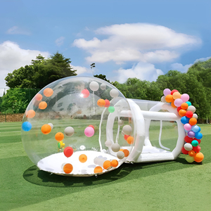 Château Gonflable Transparent de Luxe avec Tunnel, Tente Bulle, Château Bulle, Ballon Volant pour Location de Fêtes - Prix Usine - Product Image 3