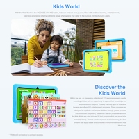 Dropshipping Doogee U10 enfant Tablette enfant 10.1 pouces 9GB + 128GB Wifi 6 Contrôle parental Tablette éducative PC avec Google Play