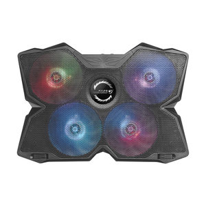 Pad di Raffreddamento per Laptop <span class=keywords><strong>da</strong></span> 17 Pollici Stile Gaming, Best Seller con 4 Grandi Ventole LED, Alimentato via USB - Product Image 3