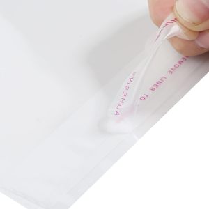 200 Pcs 2x4 Inch Clear Self Sealing Resealable Cellophane <b>Bags</b> For Jewelry Storage Heavy Duty Adhesive Opp <b>Bag</b> - Product Image 6