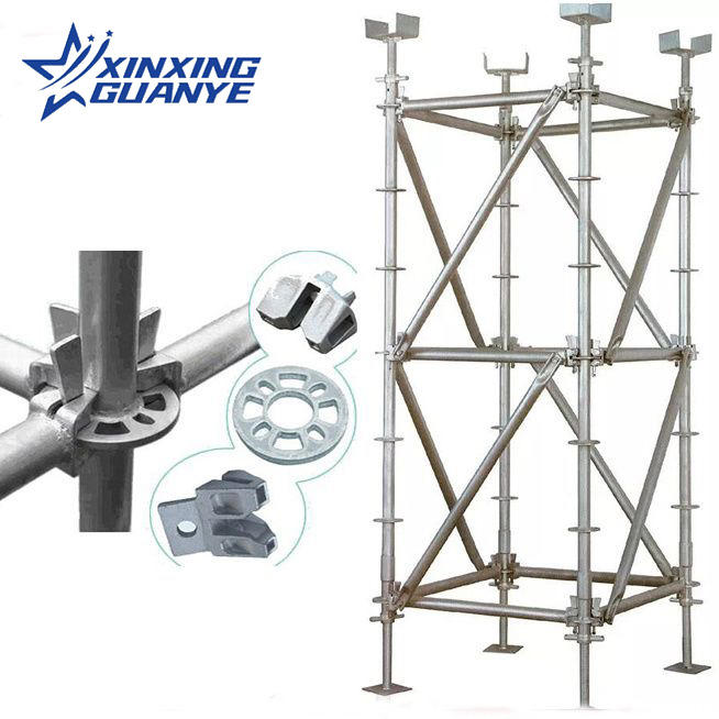 Upright pole universal 60*3.2*500 - q345steel