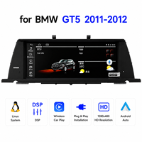 Système multimédia automobile Linux à démarrage rapide de 10,25 pouces avec CarPlay sans fil Android Auto pour BMW GT5 F07 GT 2010-2017 Écran tactile GPS