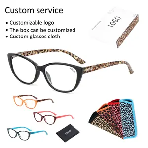 고양이 눈 독서 안경 디자이너 노안 여성 다채로운 도매 패션 처방 독서 안경