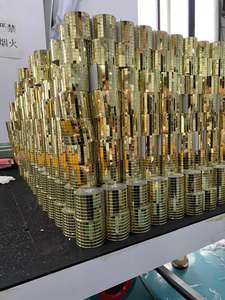 Plaque de verre colorée moderne 5x5mm Mosaïques Peel-Off & Paste Design pour salle de bain ou décoration de chambre Miroir en verre coloré - Product Image 5