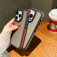 Nouveau Design étui de téléphone de luxe pour iphone 15 pro max antichoc protection Skinfeel TPU + PC étui de téléphone pour iphone 15 pro max
