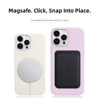 Étui magnétique en silicone liquide 18pro pour iPhone 18 PRO MAX, Apple 17, coque de protection antichoc pour iPhone 11/12/13/14/15/16