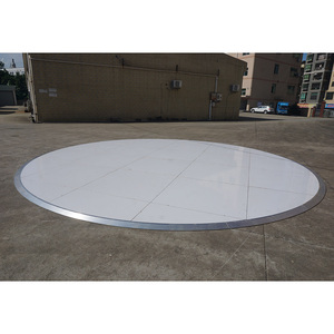 Interlocking <b>portable</b> dance floor wedding party plywood flooring - Product Image 6