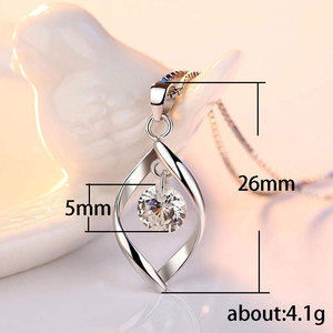 Collana Geometrica a Rombi Intrecciati per Donne, Catena a Maglia Quadrata, Gioielli alla Moda - Product Image 5