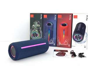 P9 RGB 20W Portable Sans Fil BT Haut-parleurs Étanche PC Colonne Super Bass <span class=keywords><strong>Sport</strong></span> De Plein Air Lecteur De Musique Cadeau Boombox Avec Radio FM - Product Image 4