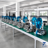 Machine d'étiquetage automatique NanYun NY-816 pour l'intégration des lignes d'emballage VFFS (sachets) et HFFS (flow wrap)