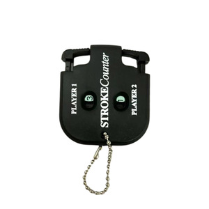 Compteur de coups de golf portable pour deux joueurs, en plastique avec chaîne, pour accessoires de golf - Product Image 5