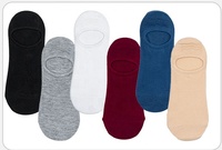 Chaussettes bateau de haute qualité, invisibles, antidérapantes, pour femmes et hommes, chaussettes fines en tricot uni pour chaussures pour hommes