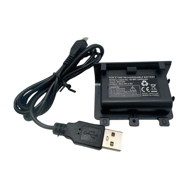 Honcam 2400mAh Rechargeable Lithium-ion Battery for Xbox One Controller