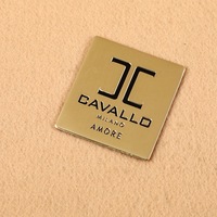Logo en métal auto-adhésif personnalisé autocollants en aluminium étiquettes de bouteille de parfum étiquette de vin en aluminium métallique