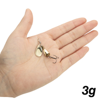 Bass-Angelköder Spinner 3g/4g/5g/7g/11g/12g Rotierender Metallköder Spinner Löffelköder Vib-Köder Metall-Vibrationsköder