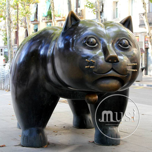 Statues de femmes nues en bronze, sculptures de Fernando Botero, art moderne célèbre, grand jardin extérieur, MUSI - Product Image 5