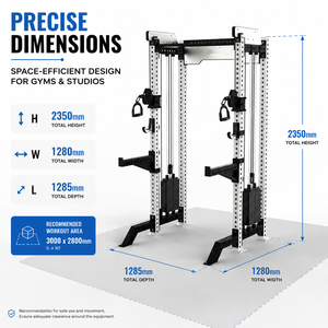 Rack de Squat Multifonctionnel en Acier Inoxydable pour Entraînement Fonctionnel – Équipement de Gym Commercial - Product Image 5