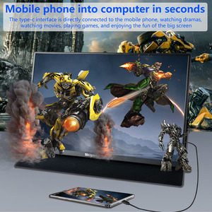 Xách tay 16 inch 2K 130Hz <span class=keywords><strong>LCD</strong></span> <span class=keywords><strong>Monitor</strong></span> với IPS LED bảng điều chỉnh cho chơi game trên PC hoặc điện thoại di động 2560x1600 FHD hiển thị di động - Product Image 4