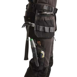 BLAKLADER - 159013439899D116 Craftsman <b>trousers</b> with <b>stretch</b> Dark grey/<b>Black</b> - EAN 7330509667323 WORK <b>TROUSERS</b> - Product Image 5