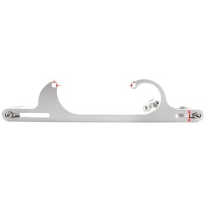 Válvula de aceleración con base de aleación de aluminio y cable 4150 para actualización y mejora, color plateado - Product Image 5