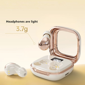 Mini Auriculares Inalámbricos Estéreo de Oreja Abierta con Pantalla LED Digital, Llamadas Manos Libres, Auriculares Bluetooth Portátiles para <span class=keywords><strong>Teléfono</strong></span> Móvil - Product Image 5