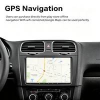 Radio Stereo Mobil Android 9 inci untuk VW Volkswagen, Android Auto Wireless CarPlay, WiFi Terintegrasi, MP3, USB, Garansi 1 Tahun