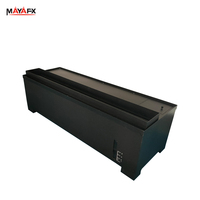 Machine d'éclairage à flamme de vapeur d'atomisation de couleur variable décor flamme Led Simulation flamme Dmx contrôle pour scène Concert TV fête