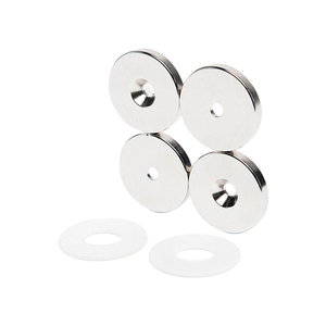 <span class=keywords><strong>Aimant</strong></span> en néodyme personnalisé N35-N52, <span class=keywords><strong>aimant</strong></span> circulaire rond en néodyme avec trou fraisé pour vis - Product Image 4