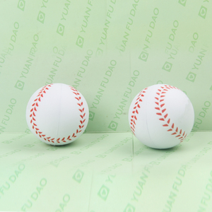 Jouets anti-stress en mousse PU de 6,3 cm en forme de balle de baseball pour enfants, vente en gros directe usine - Product Image 6