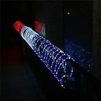 Guirlandes lumineuses LED de Noël pour extérieur, rondes, 2 fils, diamètre 10 mm, 10 m, étanches