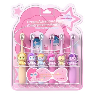 Cepillo <span class=keywords><strong>de</strong></span> Dientes <span class=keywords><strong>de</strong></span> Silicona Dream for Kids, Cerdas Suaves, Cabeza Pequeña, para Bebés <span class=keywords><strong>de</strong></span> 3-6-9-12 Años, <span class=keywords><strong>en</strong></span> Stock - Product Image 1