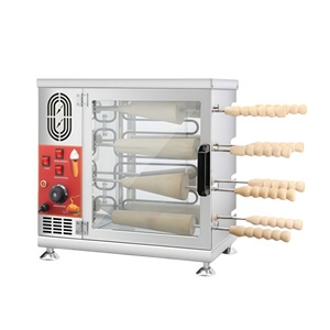 Horno Eléctrico para Pasteles de Chimney, Máquina para Hacer Conos de Helado y Donas, Equipo de Panadería de Alta Productividad - Product Image 5