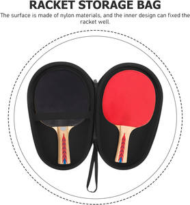 Muestra Gratuita de Bolsa de Tenis de Mesa Multicolor Personalizada de Alta Calidad para Entrenamiento, Estuche de Almacenamiento para Raquetas de Tenis de Mesa - Product Image 5